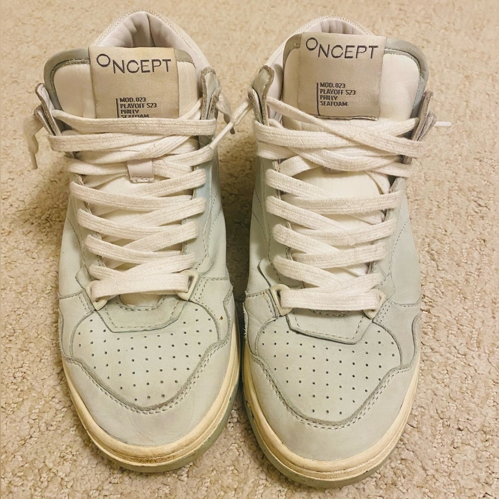 ONCEPT Philly Seafoam Sneakers High Top Women’s Size 8 Retail $350